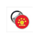 Ms Major Selection Kırmız Aferin Buton Rozet