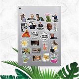 Ms Major Selection Komik Mem Çıkartma Seri 1 Macbook Notebook Tablet Telefon Ajanda Laptop Defter Sticker Seti