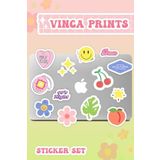 Ms Major Selection Laptop Sticker Seti 13 Adet Sticker Macbook Notebook Tablet Telefon Ajanda Defter Sticker Seti