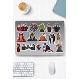 Ms Major Selection Marvel Temalı Sticker Etiket Seti 2 - Laptop Notebook Telefon