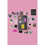 Ms Major Selection Pink Floyd Sticker Paketi/Bullet Journal Defter Çıkartma Ajanda Laptop Etiket