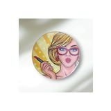 Ms Major Selection Retro Pop Art Tasarım Buton Rozet, TYBPW8UVWS2JGIJR32