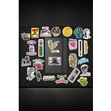 Ms Major Selection Retro Sticker Paketi/Bullet Journal Defter Çıkartma Ajanda Laptop Etiket
