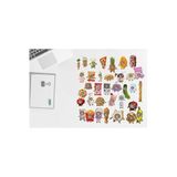 Ms Major Selection Şapşal Kedi Komik Kedi Sticker Paketi/Bullet Journal Defter Çıkartma Ajanda Laptop Etiket