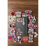 Ms Major Selection Spiderman Sticker Paketi/Bullet Journal Defter Çıkartma Ajanda Laptop Etiket, 8646549864156