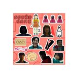 Ms Major Selection Squid Game Sticker Seti | Laptop Notebook Telefon Etiket