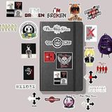 Ms Major Selection Three Days Grace Sticker Paketi/Bullet Journal Defter Çıkartma Ajanda Laptop Etiket