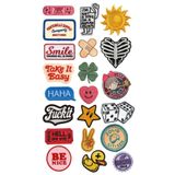 Ms Major Selection Vintage Retro Yama Temalı Telefon Laptop Tablet Sticker Seti