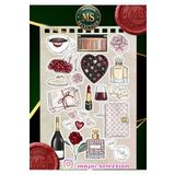 Ms Major Selection Xoxo Temalı Sticker Set Laptop Tablet Telefon Ajanda Bullet Journal Sticker Model 3