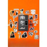Ms Major Selection Xxxtentacion Sticker Paketi/Bullet Journal Defter Çıkartma Ajanda Laptop Etiket, 8749685498654163
