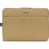 Ms MCE-1503 14.1" Nova Eco Çevre Dostu 13-14 Inç Yeni MacBook Pro Için Kılıf, Aksesuar Bölmeli Laptop Kılıfı, Ykk Fermuarlı Notebook & Tablet Kılıfı, Camel