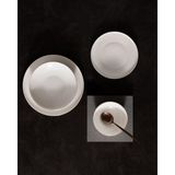 Ms Mirage 6 Kişilik 24 Parça Yemek Takımı - Beyaz/silver