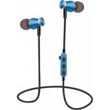 Ms Ms-T5 Bluetooth Kulakiçi Spor Kulaklık Kablosuz Sd Card Çalar - Mavi