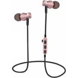 Ms Ms-T5 Bluetooth Kulakiçi Spor Kulaklık Kablosuz Sd Card Çalar - Rose Gold