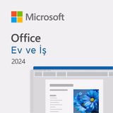Ms Offıce 2024 Ev ve Iş Tr/eng Lisans Esd