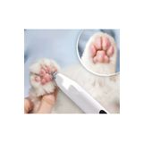 MS Pet Design Kedi Ve Köpekler Için Profesyonel Tıraş Makinesi(PATİ VE HASSAS BÖLGELER) Led Işıklı Usb Şarjlı