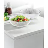 Ms Rivella Cam Salata Kasesi 20 cm 3.2 Litre 2'li Set
