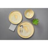 Ms Stoneware Pearl 3 Parça Tek Kişilik Yemek Takımı