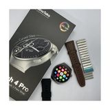 Ms Tech Haino Teko Watch 4 Pro Curved Amoled Ekran 3 Kordonlu Akıllı Saat Premium Seri - Siyah