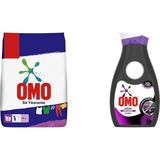 Ms Toz Çamaşır Deterjanı Sık Yıkananlar 5 Kg(1) Omo Sıvı Çamaşır Deterjanı Siyahlar Için Siyahlarınızı Koruyarak En Zorlu Lekeleri Ilk Yıkamada Çıkarır 910 ml 14 Yıkama(2)