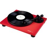 Ms Turn 2 Red | Analog Hifi Belt Drive Turntable | Pikap | Plak Çalar | Ortofon Om 10 Iğne ve Headshell Dahil