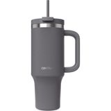 Ms Üniseks Yetişkin Streeterville Tumbler Pipetli Yalıtımlı Su Şişesi, 1.2l, Antrasit
