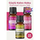Ms Yasemin, Lotus, Japon Kirazı Saf Esansiyel Uçucu Yağ Buhurdanlık Yağ Difüzör Esans Aromatera 3X10 ml