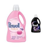 Ms Yenileme Ferahlık 3 Litre 50 Yıkama Yünlüler & Narinler Için Sıvı Çamaşır Deterjanı (1 x 3000 Ml) ve Perwoll Yenileme Siyahlar Için Sıvı Deterjan 54 Yıkama 2.97 Lt