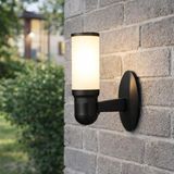 Ms Zita Kule Bahçe Duvar Apliği 34 cm | E27 Duy | IP54 Dış Mekan Duvar Lambası | Uv Dayanımlı | Bahçe, Teras, Veranda ve Yürüyüş Yolu Aydınlatması (Ampul Hariç)