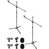MS06X 2li Set Akrobat Mikrofon Standı Sehpası