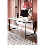 Ms2 Çalışma Masası,ofis Masası - 70X160 cm - Beyaz - MS2 - 160 - Beyaz