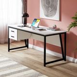 MS2C Çalışma Masası,ofis Masası - 70X160 cm - Beyaz - MS2C-160-Beyaz