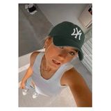 Msastyle Ny New York Nakışlı Spor Şapka Yeşil