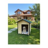 MSAY Büyük Boy Köpek Kulübesi Dış Mekan Lambri Model