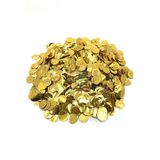 Msda 1 Paket Gold Balon Pulu Altın Sarısı Balon Içi Pul Konfetisi 10 Gram Konfetili Şeffaf Balon Pulu