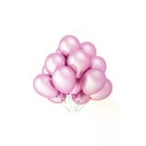 Msda 15 Adet Metalik Pembe Balon - Doğum Günü Konsepti - Parti Malzemeleri - Bride To Be Malzemeleri