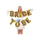 Msda Bekarlığa Veda Tek Taşlı Bride To Be Folyo Balon Seti