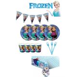 Msda Frozen Elsa Temalı Ekonomik 8 Kişilik Doğum Günü Parti Seti
