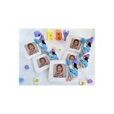 Mshouse Anne Bebek Hediyelik Çerçeve Magnet 1 Yaş Doğum Günü Hediyelik (10 Adet)