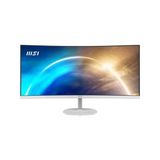 Msı 34" Pro Mp341cqw 3440X1440 (Uwqhd) Curve 1500R Va 100Hz 1Ms Freesync Beyaz Monıtor Kutu Hasarlı