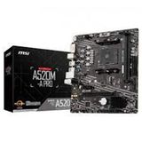Msi A520M Pro Amd A520 Soket Am4 Ddr4 4600 Mhz Oc M2 Anakart