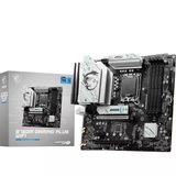 Msı B760m Gaming Plus Wifi Anakart, Matx - 14., 13. Ve 12. Nesil Intel Core İşlemcileri Destekler, Lga 1700 - Ddr5 6800+Mhz/Oc, 1X Pcıe 4.0 X16, 2
