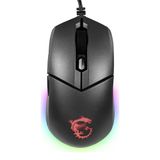 MSI Clutch GM11 Siyah RGB Optik Kablolu Gaming Mouse