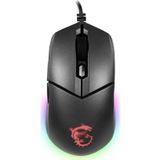 MSI CLUTCH GM20 Elite oyun faresi, 6.400 DPI optik sensör,