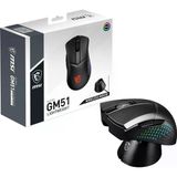 Msı Clutch Gm51 Lightweigth Rgb Şarjlı Ergonomik Optik Kablosuz Oyuncu Mouse