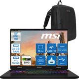 Msı Crosshaır 16 Hx Aı Wd2xwgkg Intel Core Ultra 9-275Hx Aı 24Gb Gb 4Tb Ssd+4Tb Ssd 8Gb/Rtx5070 115W 16″ 16:10 Qhd+(2560 X 1600), 240Hz Ips Freedos Taşınabilir Bilgisayar W047xtrf08+Zettaçanta