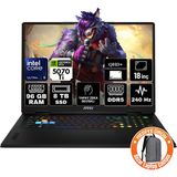 Msı Crosshaır 18 Hx Aı Intel Core Ultra 9 275HX 96GB 8tb SSD RTX5070 8gb Freedos 18" Qhd+ 240Hz Taşınabilir Bilgisayar A2XWGKG-014TR-A24 - 8 TB - 96 GB