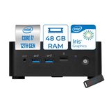 Msı Cubi 5 Intel Core I7-1255U 64Gb 4Tb Ssd Intel Iris Xe Windows 11 Pro Taşınabilir Bilgisayar 12M001beuh24 + Zettausbbellek
