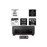Msı Cubi 5 Intel Core İ7 1255U 8Gb 1Tb Ssd Fdos Mini Masaüstü Bilgisayar & Per4 Usb