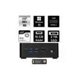 Msı Cubi Nuc Intel Core 3 100U 16Gb 2Tb Ssd W11H Mini Masaüstü Bilgisayar & Per4 Us